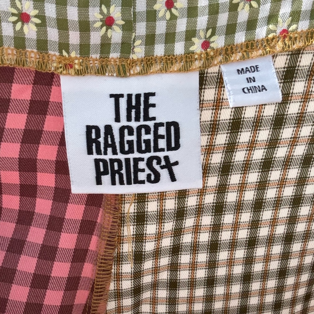 The Ragged Priest Multicolor Patchwork Pants - Picture 7 of 8